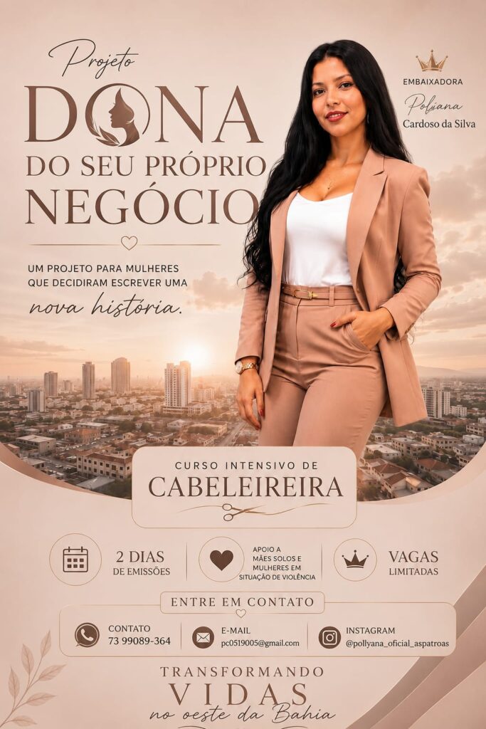 Projeto Mulheres Donas do Seu Próprio Negócio fortalece o empreendedorismo feminino no Oeste da Bahia