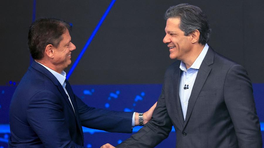 Tarcísio x Haddad: primeiro debate pega fogo e expõe disputa acirrada pelo Governo de SP